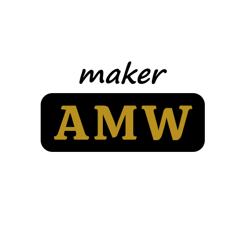 Logo for maker-amw being used for gift cards