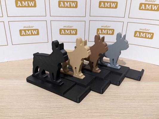 Phone Stand - French Bulldog (Dog) - Various colours - makerAMW