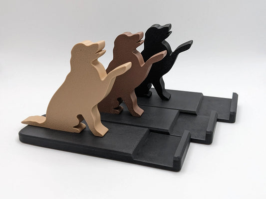 Phone Stand - Labrador (Dog) - maker-AMW 